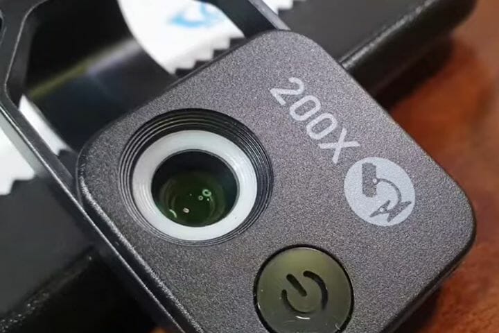APEXEL New Mobile 200X LED Microscope Lens